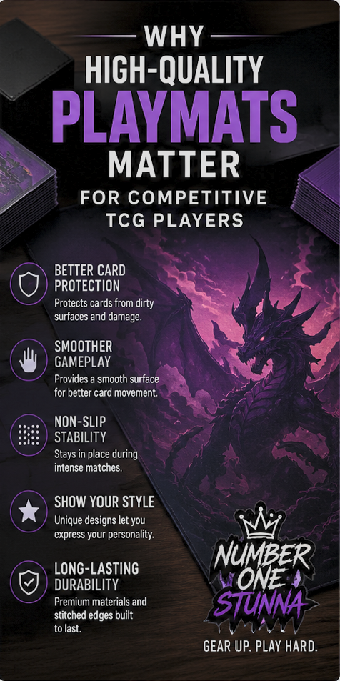 Why High-Quality Playmats Matter for Competitive TCG Players
