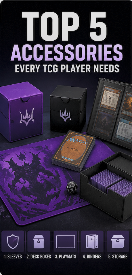 Top 5 Accessories Every TCG Player Needs
