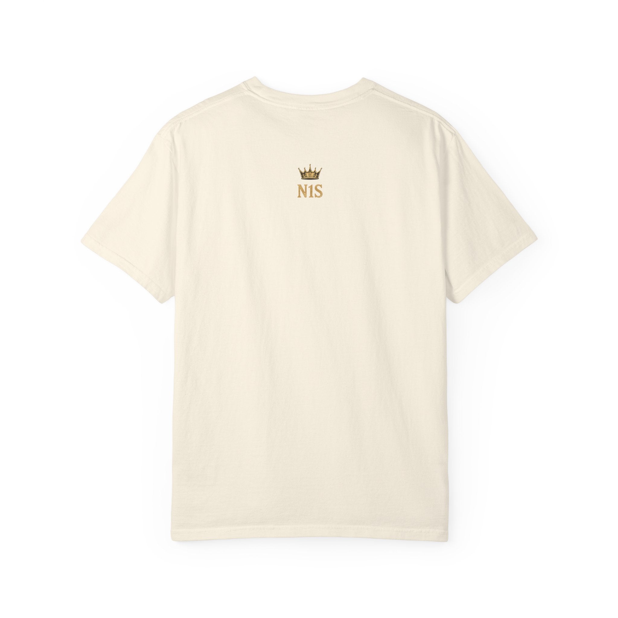 NumberOne Stunna fist graphic T-shirt | vintage gold crest tee