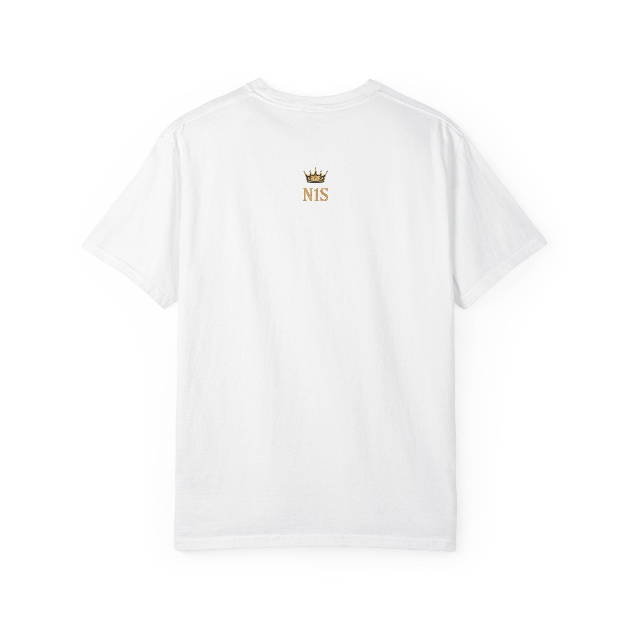 NumberOne Stunna fist graphic T-shirt | vintage gold crest tee