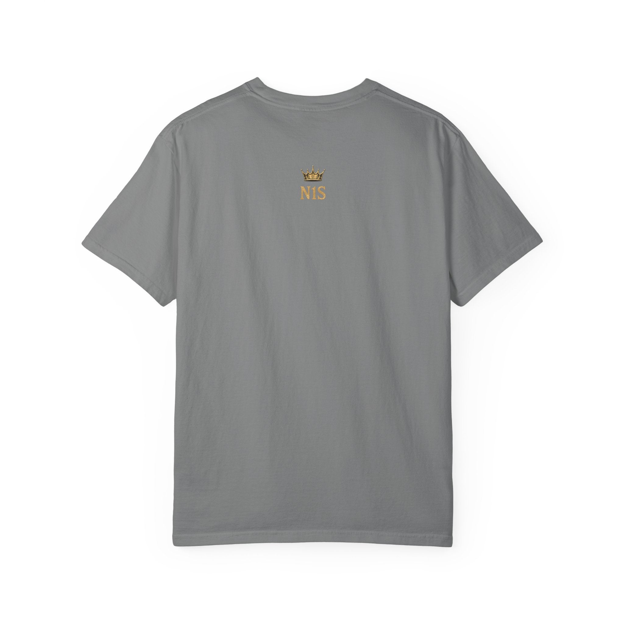 NumberOne Stunna fist graphic T-shirt | vintage gold crest tee