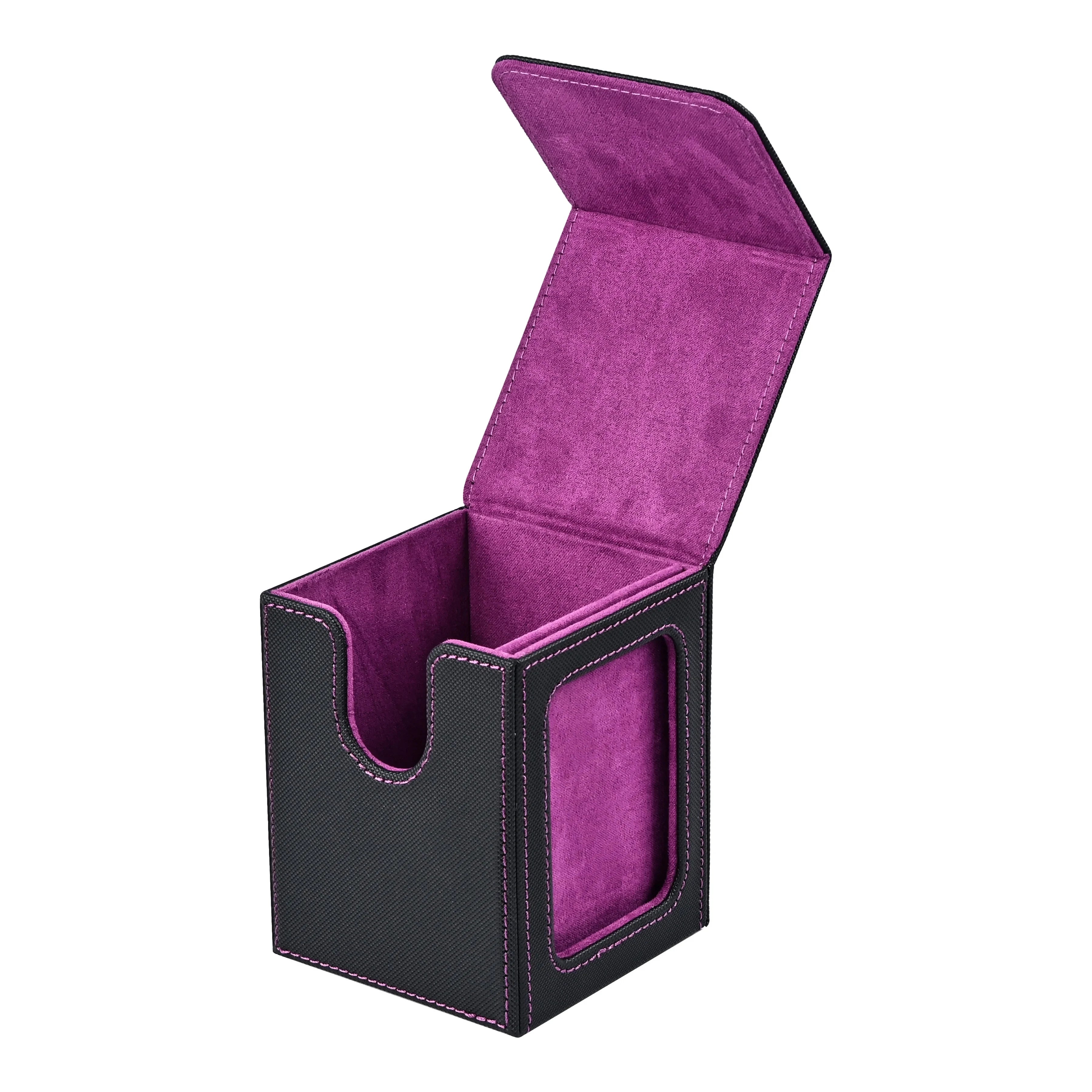 25PCS Transparent PVC Card Sleeves Game Card Hard Plastic Card Sleeves Card Protective Card Holder Trading Cards Case